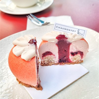 gateau rose