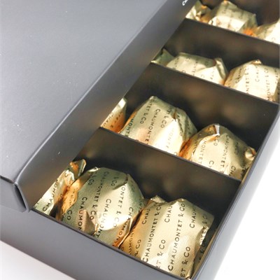 coffret marrons 